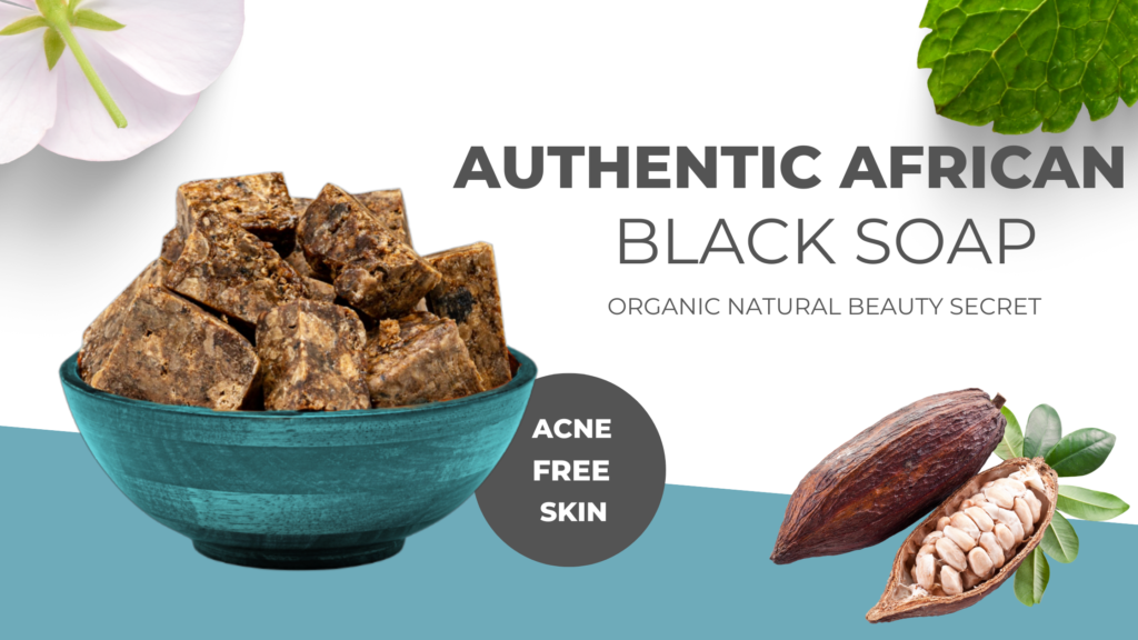 Authentic african black soap cover