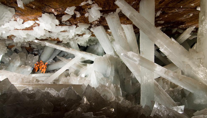 Selenite satin spar crystal cave swords 2