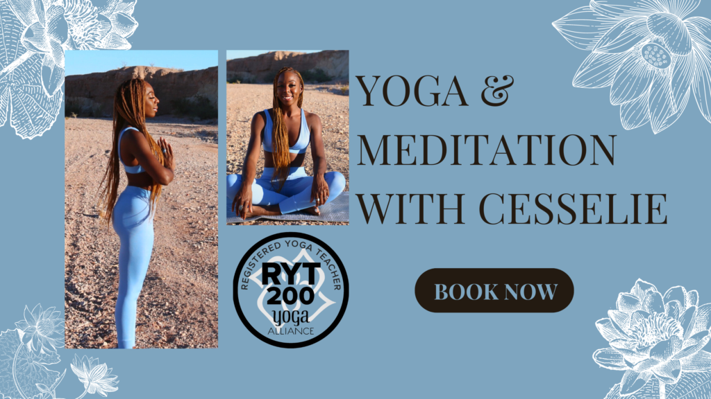 Yoga and meditation with cesselie