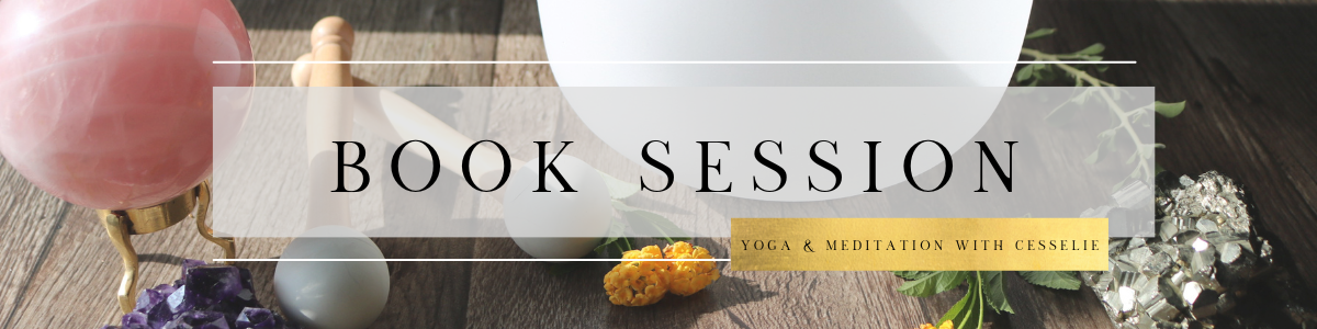 Book session with cesselie yoga & meditation
