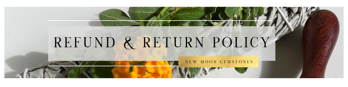 Refund banner new moon gemstones