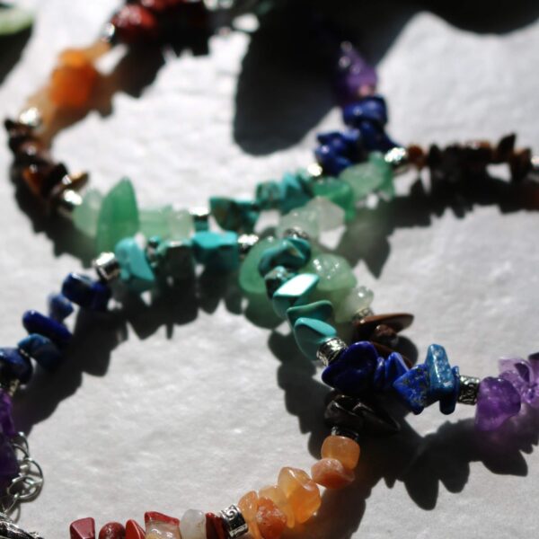 7 chakra stone bracelet