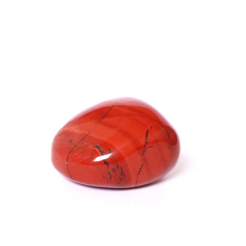Red jasper crystal stone image