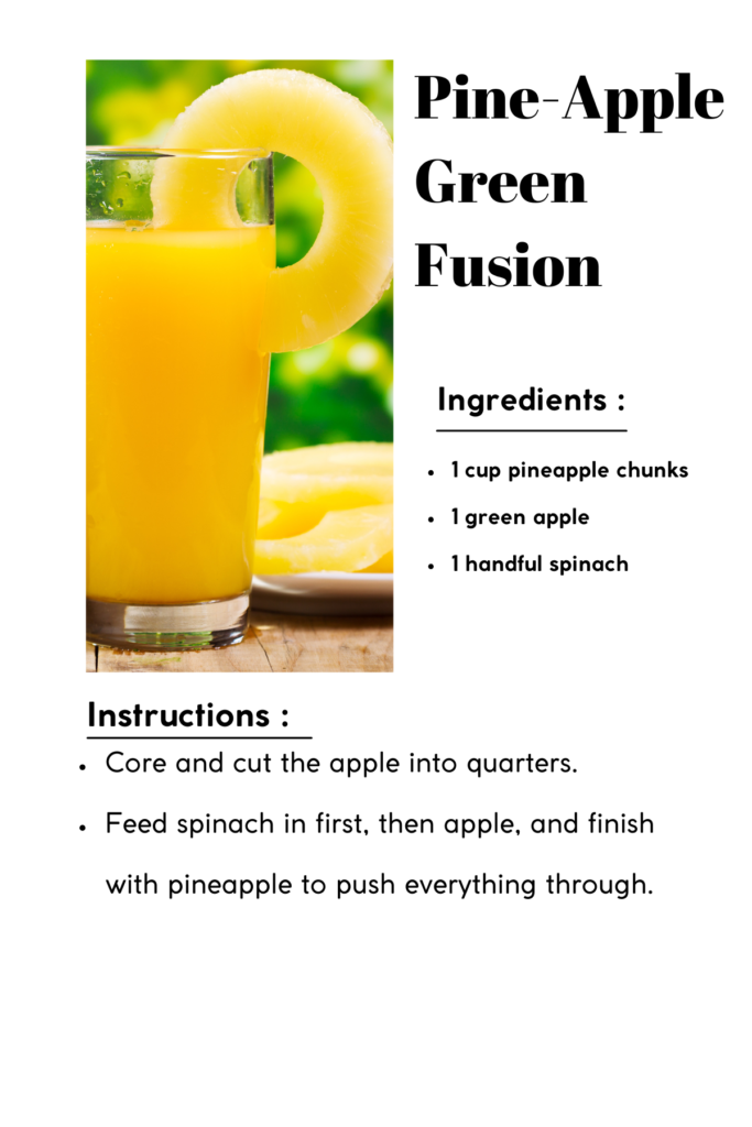 Pine apple green fusion