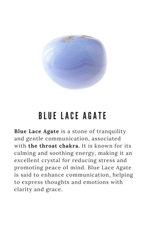 Blue lace agate