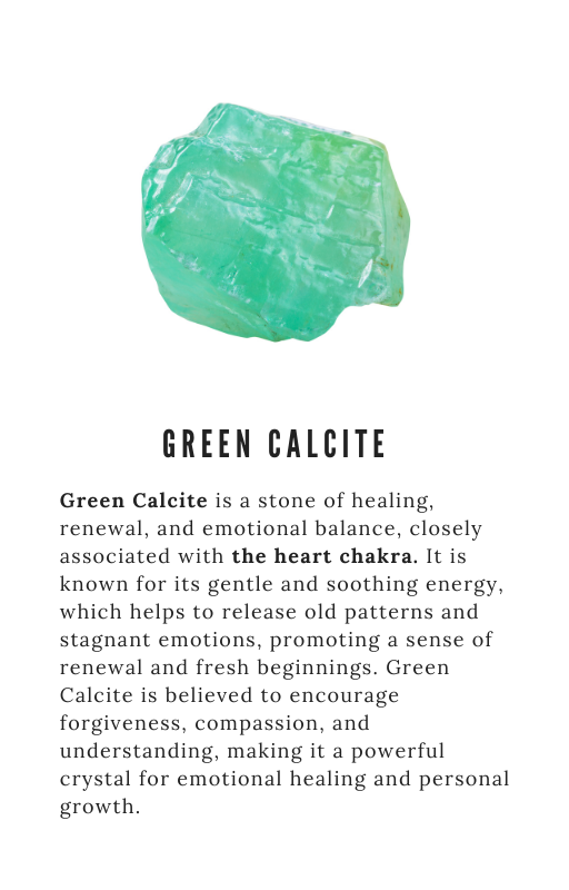 Green calcite