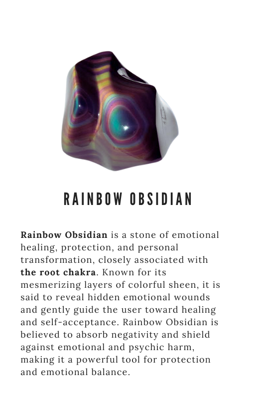 Rainbow obsidian