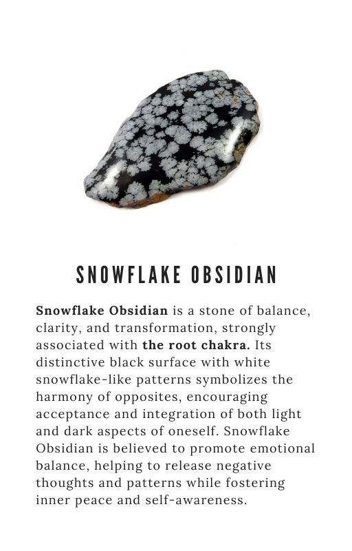 Snowflake obsidian