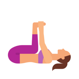 Ananda balasana happy baby pose