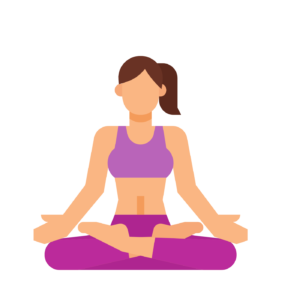 Lotus pose padmasana