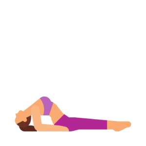 Matsyasana fish pose