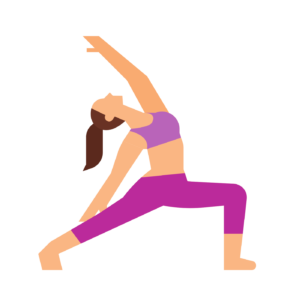 Reverse warrior viparita virabhadrasana