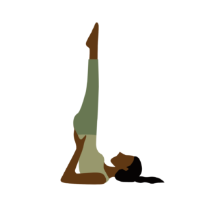 Salamba sarvangasana shoulder stand