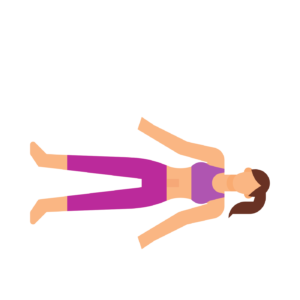 Savasana corpse pose