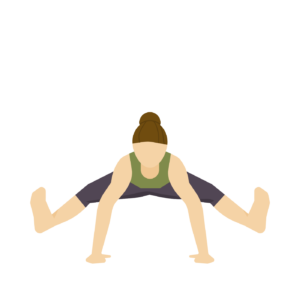 Upavistha konasana wide angle seated forward bend