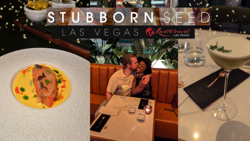 Stubborn Seed Las Vegas: Beautiful Food, But Would We Go Again? 1 Stubborn seed las vegas birthday dinner vlog resorts world